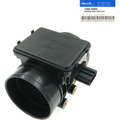 Capteur de débit d'air 13800-58B00 E5T52071, compatible avec les pièces automobiles Suzuki et Mazda (1/5)