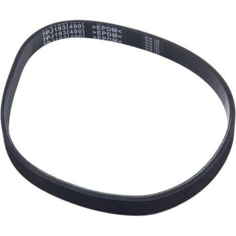 Courroie d'entraînement pour tondeuse à gazon 6PJ490 pour MS, courroie de rechange robuste, kit d'accessoires de composants de tracteur (métrique) (1/5)