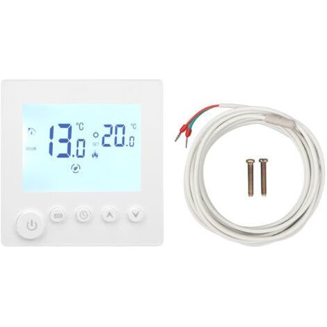 Digital Thermostat with LCD Display, Temperature Controller for Heating (1/5)