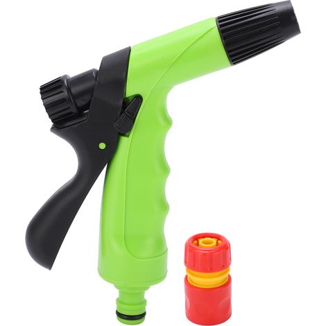 Pistolet à eau haute pression portable, buse d'arrosage pour lavage auto et nettoyage jardin, outil de jardinage 11833 (1/5)