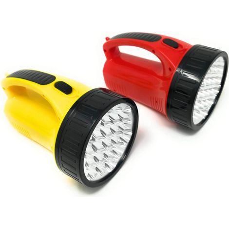 TEMPO DI SALDI Luce Di Emergenza Torcia Portatile Lampada Ricaricabile Bianca 19 Led (1/5)