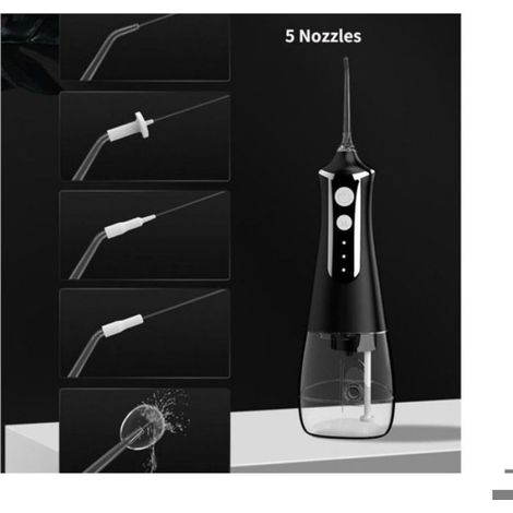 Irrigateur buccal portable - 3 modes Étanche IPX6