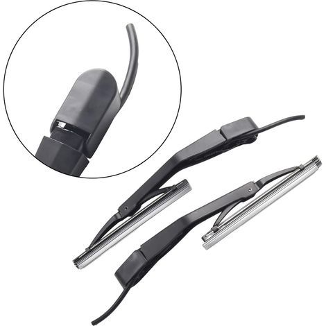 Car Windshield Wipers - All-Season Exterior Replacement Wiper for Highway Driving, Early Morning Fog with Streak-Free Performance for Long Road Trips, Snowy Winters, Daily Commuting, Cars, SUVs, Truck (1/4)