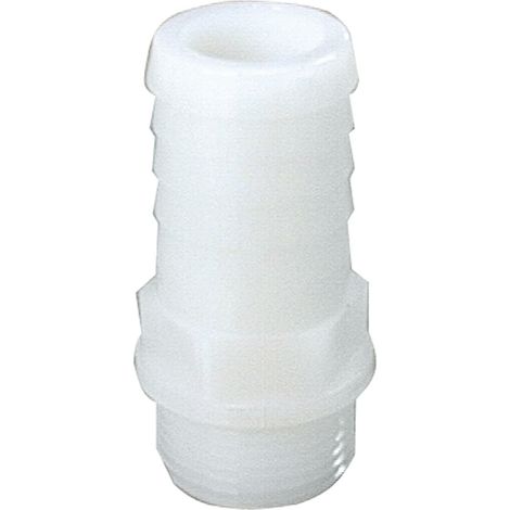 RACCORDO IN NYLON PER POMPE FILETTO MASCHIO   mis. 1/2x20