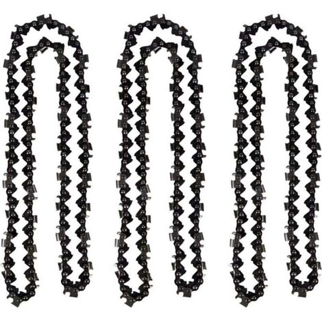 3 Pack 50cm Chainsaw Chain 0.325" & 1.5mm 76 Drive Links - Fits Timberpro 62CC, Hyundai & More (1/4)