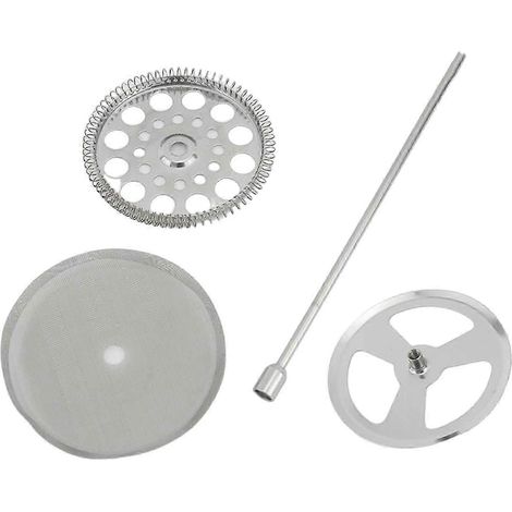 Pièce de rechange pour piston de cafetière à piston : filtre à café en acier inoxydable robuste. Accessoires pour cafetière de cuisine.-for 800ml (1/5)