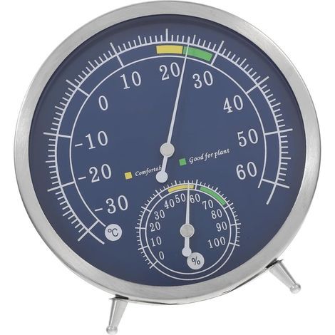 Edelstahl Thermohygrometer mit Präziser Messung für (1/5)