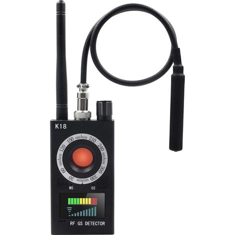 Détecteur Anti-Espion Détecteur de Caméra Détecteur de Signal RF Détecteur de Bogue GPS Détecteur de Caméra Cachée Détecteur de Fréquence de Scanner Radio Radar pour Dispositif de Suivi GSM (1/5)