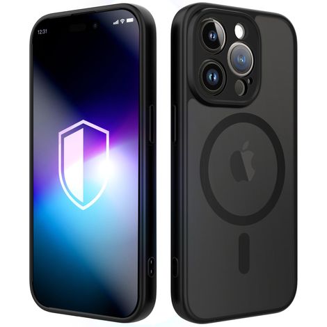 Custodia magnetica 3mk Misty nera per Apple iPhone 15 Pro Max. (1/5)