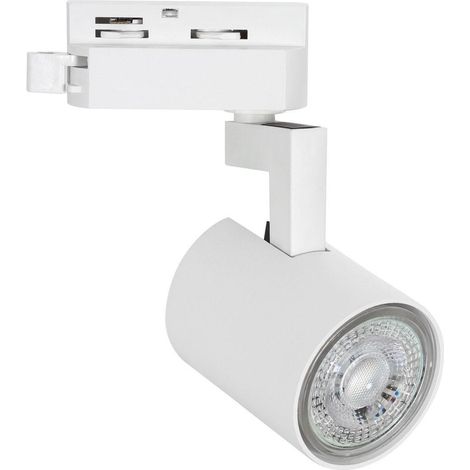 1-Phasenstromschiene Strahler Jiuk für Glühbirne GU10 Weiß