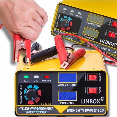 Caricabatterie per auto automatico 24V 12V 20A con funzione di riparazione