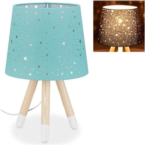 Lampada da tavolo cameretta per bambini stelle