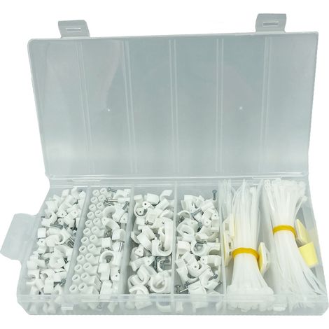 Kit de fijación de cables de 328 piezas