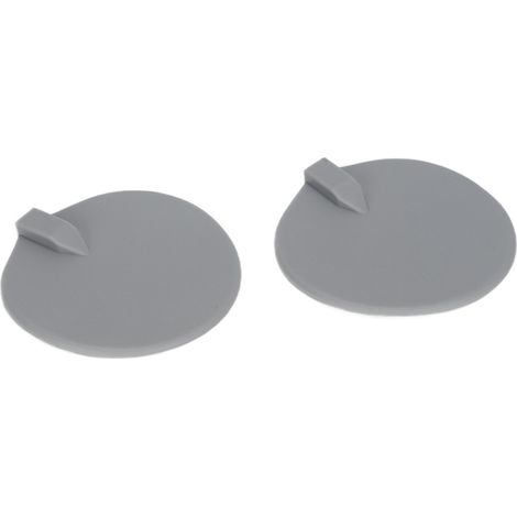 2 Électrodes en silicone rondes 95mm, coussinets souples et confortables pour physiothérapie, accessoires de massage. (1/5)