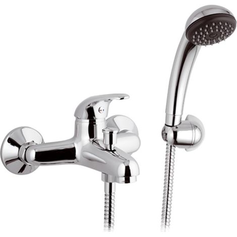 Rubinetto vascaesterno, con doccia duplex - serie 35 (1/3)