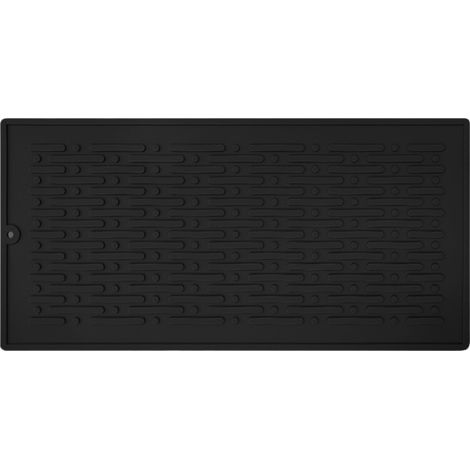 Tapis De Séchage Vaisselle - En Silicone - Résistant À La Chaleur Jusqu'à 230 °C - Antidérapant - Pour Évier Et Plans De Travail - 1 Pièce (1/5)