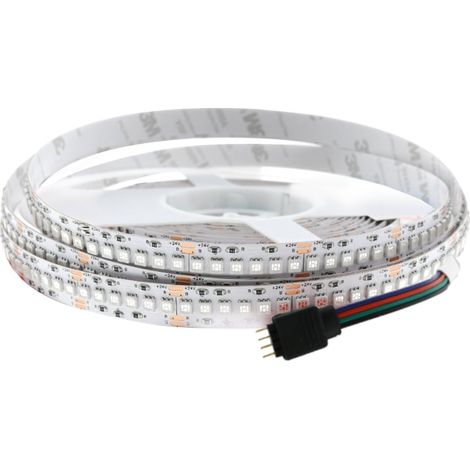 IluminaShop - Tira de LED 125W 24V DC SMD3535 240 LED/m 25W/m IP20 RGB (5 metros) (1/2)