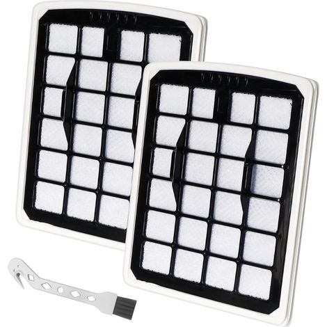 Filtre HEPA pour aspirateur Eureka NF Apollo - Durable et lavable (2 pré-filtres, 1 brosse de nettoyage) (1/5)