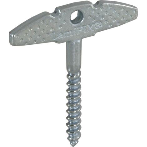 Lamifix LF-Holzschraube, LF20-W, L 45, B 12, H 4, Größe 5x38, Bohr ø4 (1/5)