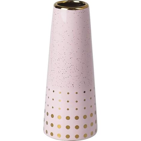 20cm Vase de Rosé Or Céramique vases decoratifs Design Haut pour Maison, fête, Centre de Table de Mariage (1/5)