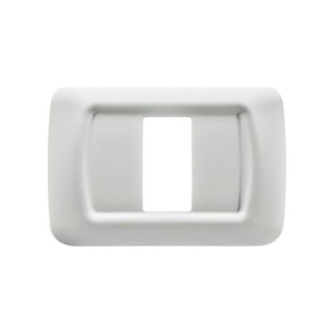 PLAQUE 1 POS.BLANC NUAGE TOP SYSTEM GEWISS GW22501