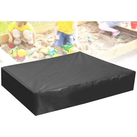 Sandkastenplane – 1 Stück, wasserdichte Sandkastenplane 120 x 120 cm – Kordelzug (1/5)