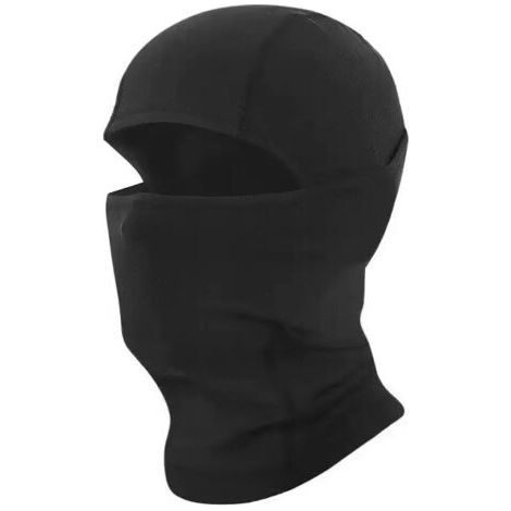 Cagoule d'hiver chaude et coupe-vent - masque facial pour le ski, la moto et le vélo - cache-cou unisexe doublé polaire. (1/5)