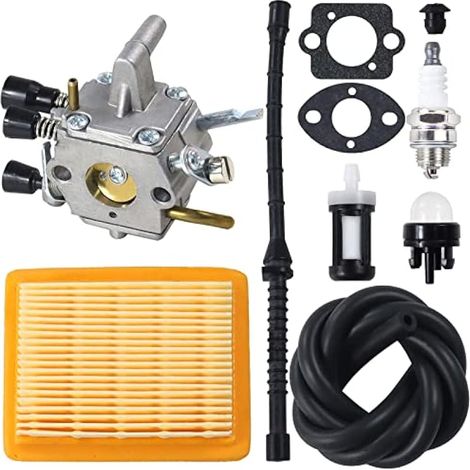 Compatible avec le carburateur 4134 120 0653 Remplacez Stihl 4134 120 0603 pour débroussailleuse Stihl FS120R, FS250R, FS120, FS200, FS200R, FS202, FS300, FS350, BT120, BT120C, BT121, SP200 (1/4)