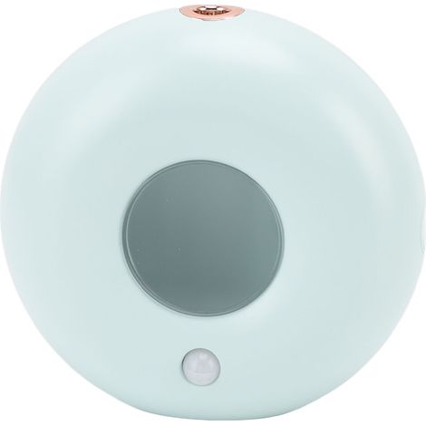 Mini diffuseur d'arômes en forme de beignet, humidificateur d'huiles essentielles par atomisation, rechargeable par USB, diffuseur d'encens intelligent vert (1/5)