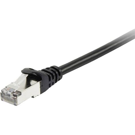 Equip Patchkabel Cat6 SFTP 2xRJ45 1.00m schwarz LSZH Polybeutel
