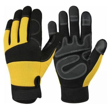 Pair Gants anti-coupure tronçonneuse,Gants forestiers (tronçonneuses et outillage de jardin)(XL) (1/5)