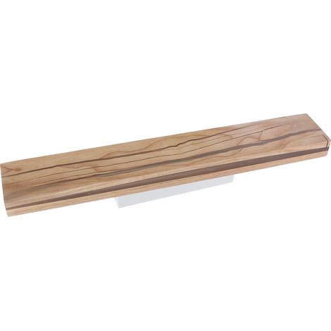 Verstellbare LED-Wandleuchte aus Holz, Nachttischlampe mit Spiegel, 7 W, 110–265 V, fürs Schlafzimmer (1/5)