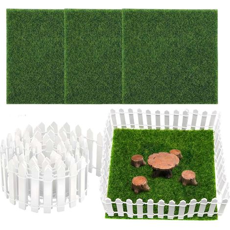 Mini Barrière Blanche Clôture Pour Jouets De 89 Cm Panneau (1/5)
