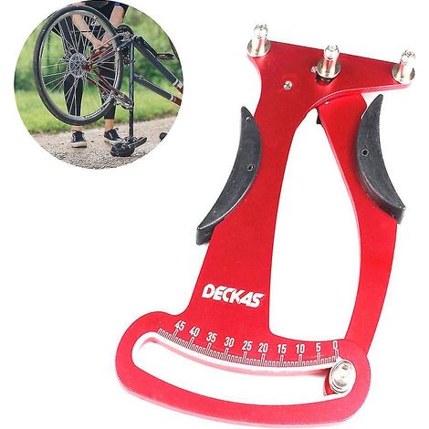 Vélo a parlé outil de réparation vélo indicateur mètre tensiomètre vélo a parlé Tension roue constructeurs outil (1/3)
