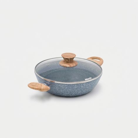 Antihaft-Aluminium-Topf 24cm Bisetti Pierre Gourmet (1/2)