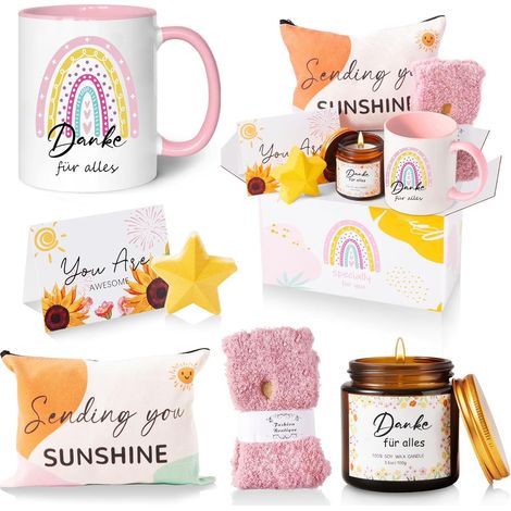 Coffret de Remerciement pour Femme - Tasse Cadeau pour Éducatrice, Sage-femme et Demoiselle d'Honneur (1/5)