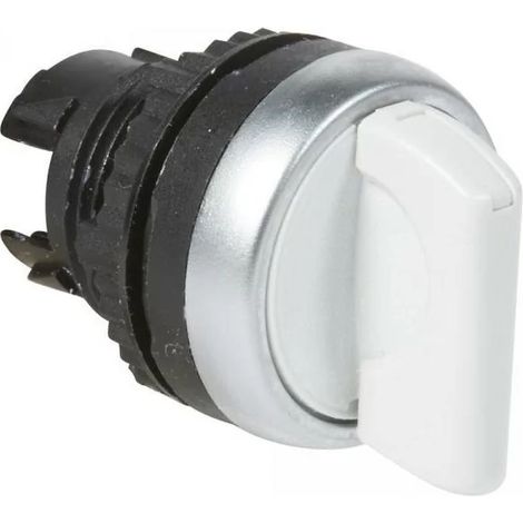 Legrand 023924 - Osmoz compo - bouton Tournant non Lumineux - manette - 3 poSit. fixiert 45° - gris