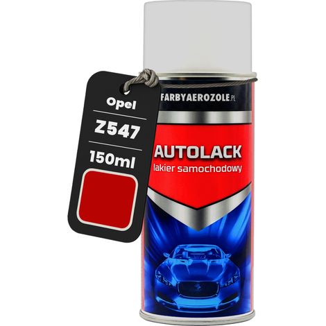 Barniz en spray listo para usar de 150 ml para Opel Corsa Astra Z 547 Z547 Y547 Magmarot (1/5)