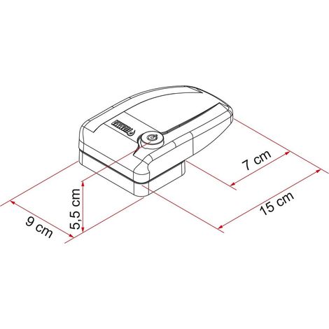 Serratura safe door frame white new 2019 (1/3)