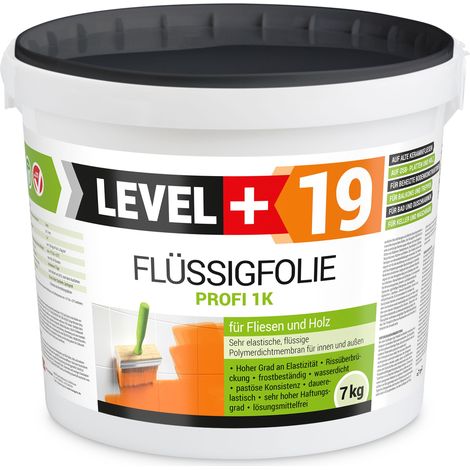 LEVEL+ Flüssigfolie Dichtfolie Abdichtung Holz L+19 - 8KG