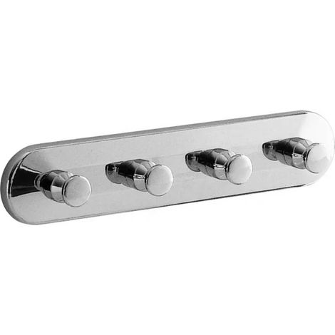 Appendino Multiplo Cromato Modello Hotellerie GEDY