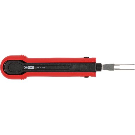 KS Tools - Extracteur de cosses pour connecteurs plats et Faston - 9,5 mm - 154.0134 (1/2)