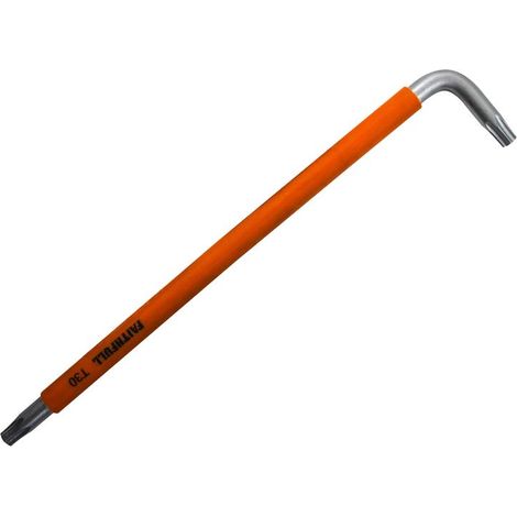 Faithfull FAIHKT30 Coloured Star Key T30 Hex Key Allen Key FAIHKT30