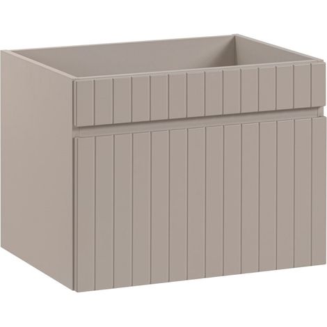 Meuble sous vasque suspendu ICONIC CASHEMIRE 60 cm (1/5)
