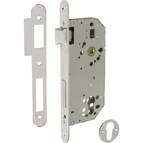 Cerradura Tesa R.4030-50 Niquelado Sin Cilindro