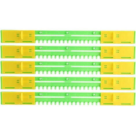5 Stück robuste, auslaufsichere Bienenstockeingänge, Bienentüren aus Kunststoff, Imkerwerkzeug (1/5)