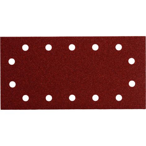 METABO 10 Haftschleifblätter 115x230 mm, P 320, Serie "professional", für Holz und Metall, für Sander (625793000) (1/3)