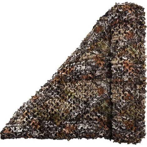 Voile d'ombrage Filet de camouflage d'arbre sans maille Filet Grille Polyester résistant à la déchirure Rouleau en vrac de 1,5 m de large Camo Network Sun Shade Sun block (Color : 1.5x2.5m) (1/5)