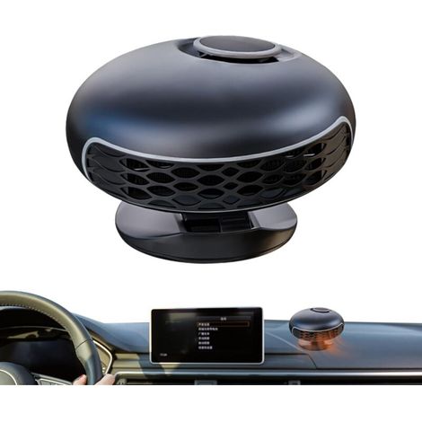 Chauffages de voiture portables pour véhicule, chauffage de voiture,Dégivreur de chauffage de 2 en 1 pliable - Désembueur automatique de pare-brise de rapide rotatif à 360 °