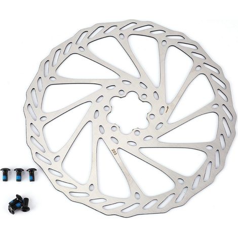 Disque de frein VTT 203mm 6 trous - Plaquettes de frein vélo tout terrain (1/5)